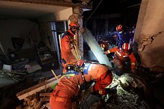 Вы сейчас просматриваете Число жертв землетрясения на северо-западе Китая выросло до 118